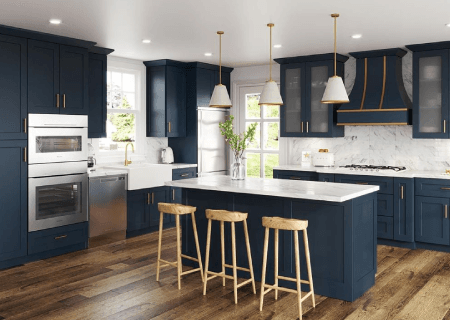 Haven Navy Blue Shaker