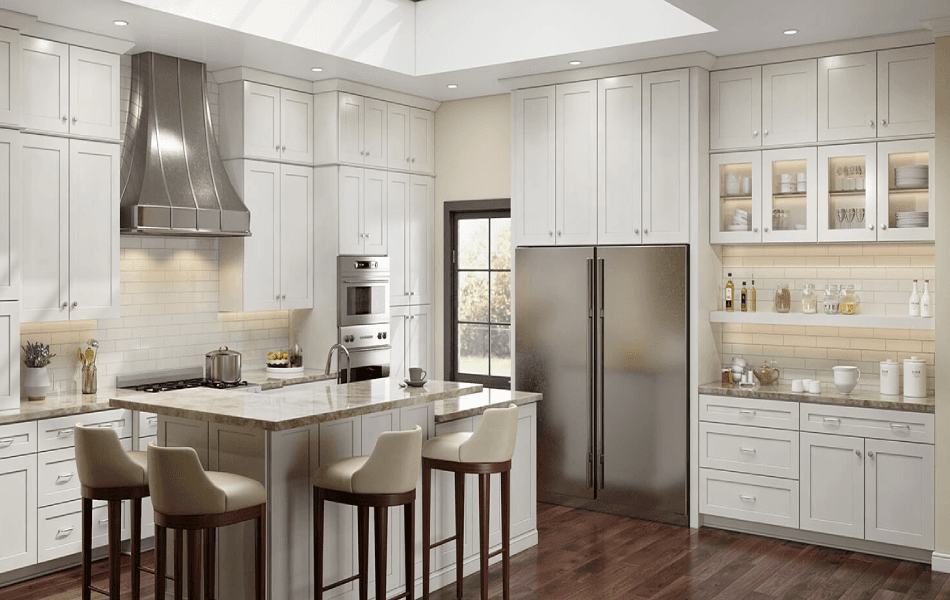 Dove White Shaker