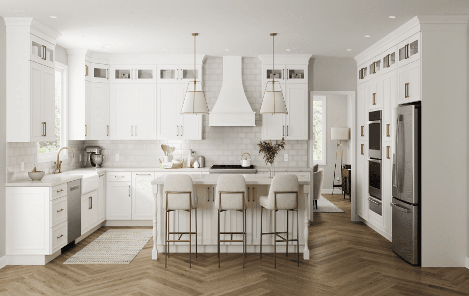 Artisan Alpine White Shaker