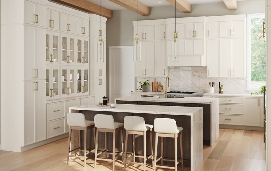 Urban Canvas White Slim Shaker